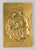 Mid-Century Italian Gilt Bronze Religious Plaque in Case by Enrico Manfrini For Sale - Image 4 of 13