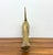 Figurative Vintage Polished Brass Peacock For Sale - Image 3 of 6