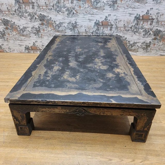 Wood Antique Shanxi Province Elm Coffee Table For Sale - Image 7 of 12