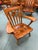 Revered American furniture makers Cushman of Vermont crafted these ultra-comfortable accent chairs in rock maple with...