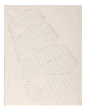 Late 20th Century Roy Ahlgren, Ascension Original Drawing
