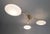 Not Yet Made - Made To Order Trio Angolo Polished Brass Matte White Glass Flush Mount by Fabio LTD For Sale - Image 5 of 7