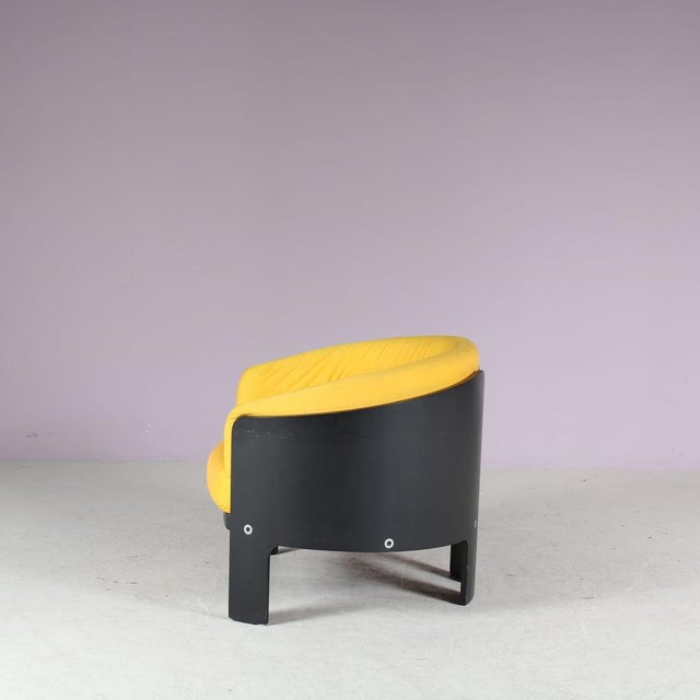 Black SZ48 Lounge Chair by Hans Ell for Spectrum, Netherlands, 1970s For Sale - Image 8 of 12