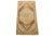 Antique Turkish Oushak Hand-Knot Wool Rug With Central Medallion, Small Accent Mat – 1' X 3' For Sale - Image 4 of 8