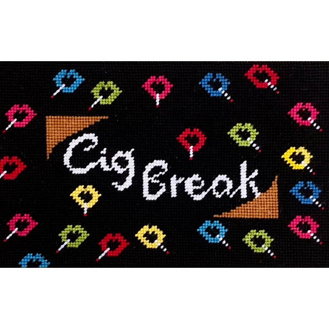 John and Carolyn approved! Design is an original, hand-embroidered stream-of-consciousness by Cheryl Westbrook, Artist &...