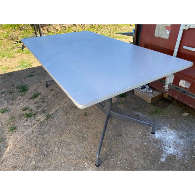 1990s Vintage Mid Century Modern Herman Miller Conference Table For Sale In Sacramento - Image 6 of 8
