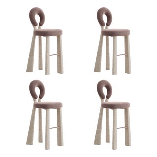 Mary Bar Chairs by Ottiu, Set of 4 For Sale