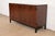 Milo Baughman for Directional Walnut and Ebonized Sideboard Credenza, Newly Refinished For Sale - Image 16 of 16