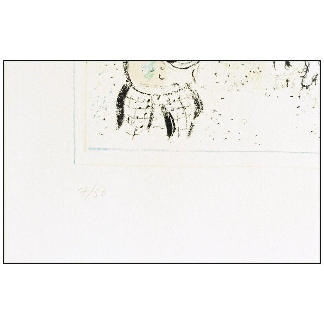 Marc Chagall 1970s Le Petit Cheval Rouge, Marc Chagall For Sale - Image 4 of 5