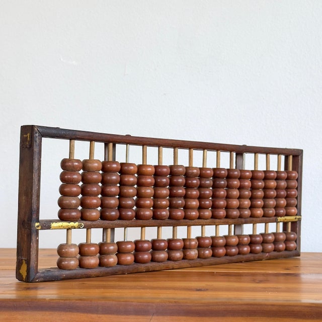 Mid-Century Modern Vintage Mid-Century Chinese Abacus For Sale - Image 3 of 7