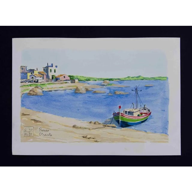 Lithograph on Magnani-Pescia paper. Paper size cm.24,5x cm.17,25 work size cm. 22 x cm. 14,5 Excellent condition, no...