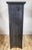 Wood Asian Black Lacquered & Chinoiserie Painted Armoire Wardrobe For Sale - Image 7 of 18