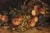 Mid 19th Century Mid 19th Century American School Still Life of Peaches and Grapes Oil Painting, Framed For Sale - Image 5 of 13