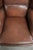 English Cowhide Wing Armchair For Sale - Image 6 of 12