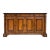 Baker Furniture Tuscan Style Walnut Sideboard Buffet Cabinet For Sale