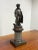 Design Plus Gallery presents a Two Piece Statue of Napoleon with the L.V. Deposee Stamp Late 19th Century. The bronze bust...