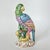 Early 20th Century Important Continental Meissen-Style Porcelain Parrot Bird Figurines, Early 20th Century — Pair For Sale - Image 5 of 12