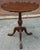 Wood Refinished George III Style Mahogany Pie Crust Tea, Wine, Side Table, Circa 1880 For Sale - Image 7 of 11
