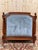 Wood Louis XVI Style Sofa Bed in Mahogany-Stained Beechwood and Blue Velvet, 1980s For Sale - Image 7 of 9