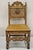 Renaissance Antique Vanleigh Carved Oak Italian Renaissance Style Throne Dining Side Chair For Sale - Image 3 of 10