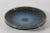 Large Mid-Century Danish Low Bowl in Deep Blue and Moss Green Glazed Stoneware by Per Linnemann-Schmidt for Palshus, 1960s For Sale - Image 9 of 9