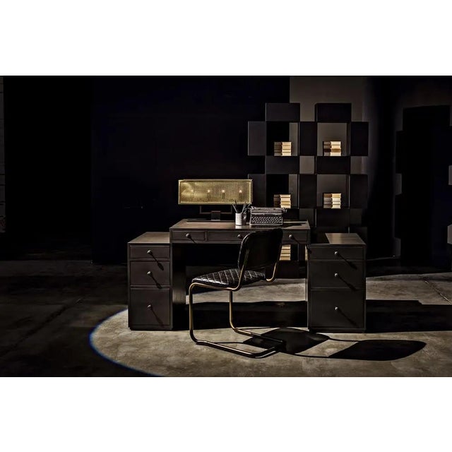 Noir NOIR Apollo Table Lamp, Metal with Brass Finish For Sale - Image 4 of 4