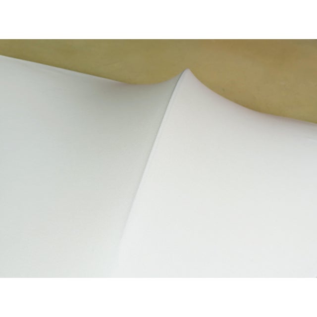 Sirrah Sanka White Fabric Wall Light with Metal and Plastic by Takahama for Sirrah, 1970s For Sale - Image 4 of 15