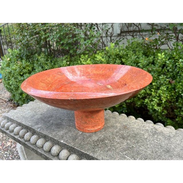 1980s Italian Modern Marble Bowl by Sergio Asti For Sale In Houston - Image 6 of 10