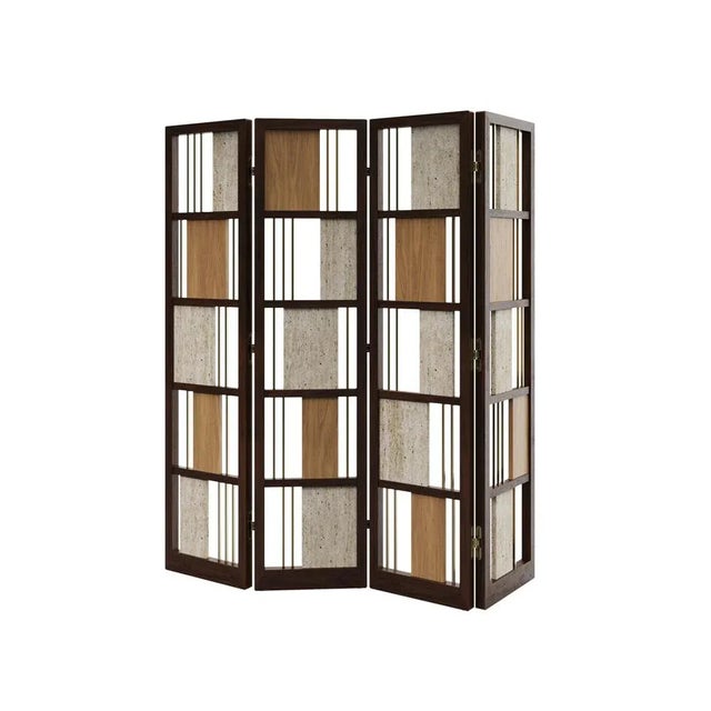 Wordsworth Folding Screen from Wood Tailors Club, in New conditions. Designed from 2000 Signed by Maker