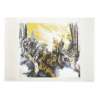 Amândio Silva, Composition, 1987, Screenprint For Sale