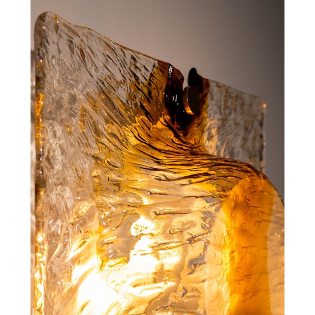Large Wall Lamp by Toni Zuccheri for Venini, Italy, 1960 For Sale - Image 10 of 13