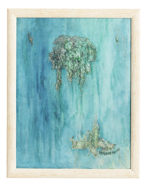 Armanda Passos, Abstract Composition, 1970s, Oil Painting on Canvas