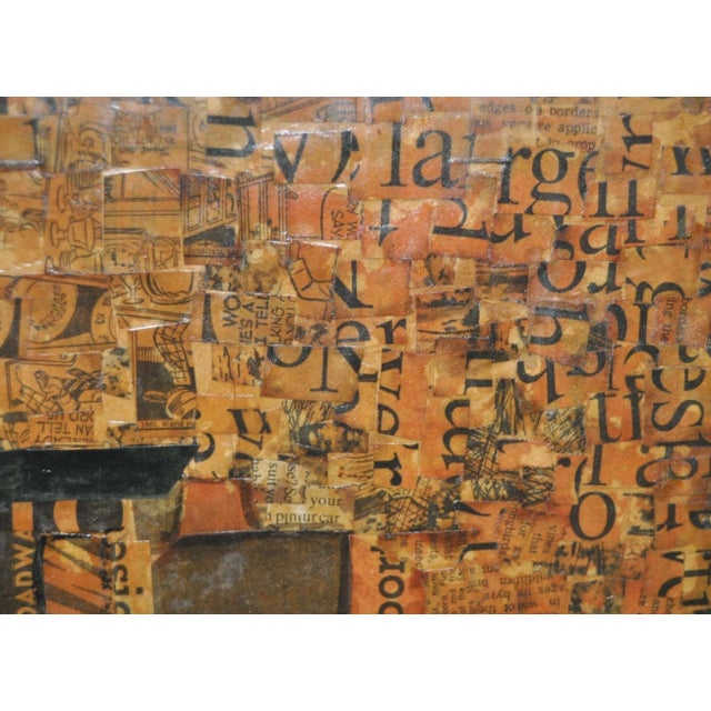 Vintage Mid-Century Collage - New York City 1950 For Sale - Image 10 of 11