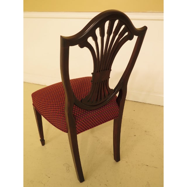 Stickley Shield Back Mahogany Dining Room Chairs Set of 12 Chairish