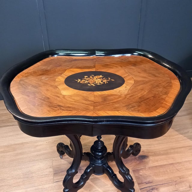 Dutch Wine Table in Walnut For Sale - Image 13 of 16