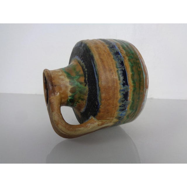 Ceramic G/135 Vase by Fridegart Glatzle for Karlsruher Majolika, Germany, 1970s For Sale - Image 9 of 16