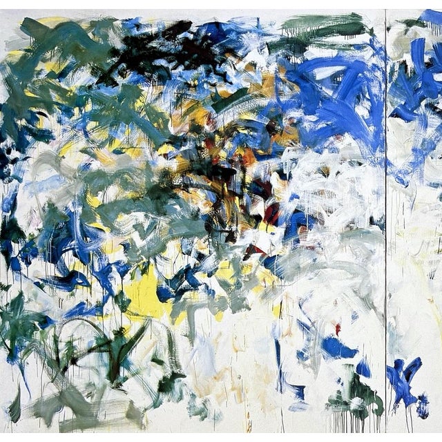 Joan Mitchell River v Original 1990 Cote d'Azur Exhibition Poster For Sale In New York - Image 6 of 10