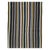 A vintage Turkish flatweave Kilim room size carpet handmade during the mid-20th century with a vertically striped...