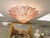 Pink Amethyst Murano Glass Leaves Ceiling Light, 1990s For Sale - Image 3 of 18