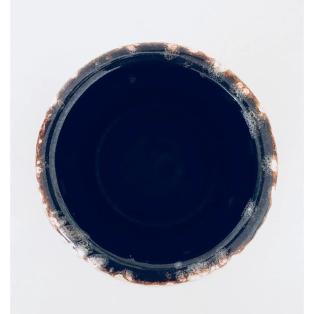 Mid-Century Modern West German Ceramic Scheurich Vase For Sale - Image 3 of 5