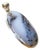 Vintage Dendritic Agate Sterling Silver Pendant Necklace For Sale