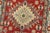 Textile Kazak Runner 2’6” X 6’7” Red Wool Tribal Hand-Knotted Oriental Rug For Sale - Image 7 of 12