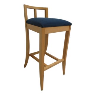 1990s Michael Graves Design for Atelier Prototype Finestra Bar Stool Chair One of a Kind For Sale