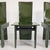 Vintage English Green Lacquered Chairs by Carlo Scarpa for Gavina, 1970s, Set of 4 For Sale - Image 12 of 18