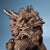 Late 19th Century Pair of Painted Bronze Qilin Figurines, 10000g Total, Mythical Beasts For Sale - Image 9 of 9