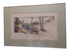 Marguerite Montaut (Gamy) L' Equip 1913 Original Signed Lithograph