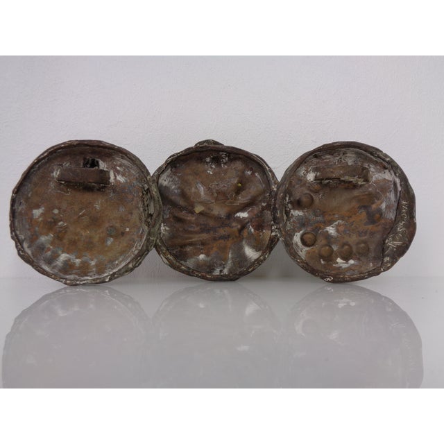 Metal Bronze Wardrobe Relief with Birds by Günther Rossow, 1960s For Sale - Image 7 of 18