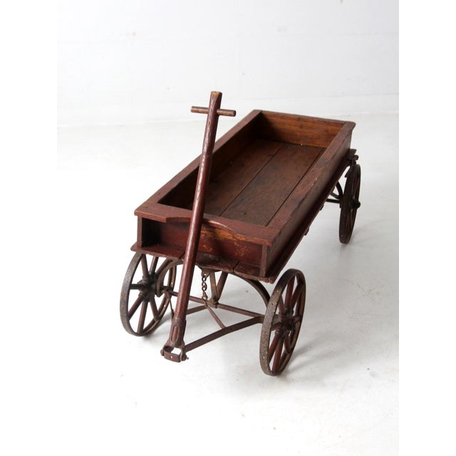 Early 20th Century Antique Primitive Wagon For Sale - Image 5 of 12