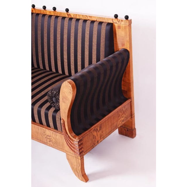 Czech Biedermeier Ash Sofa, 1830s For Sale - Image 4 of 9