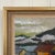 Paint 1950s Mid-Century Swedish Modernist Winter Townscape Oil Painting "Odenslund" by Bo Olsson Perman For Sale - Image 7 of 14